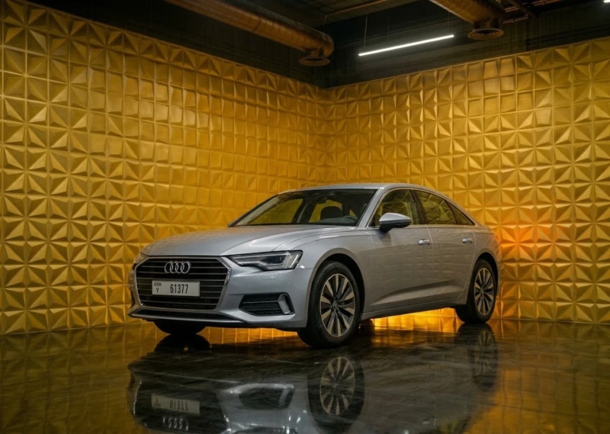 Audi A6 2025 or similar for rent in Dubai
