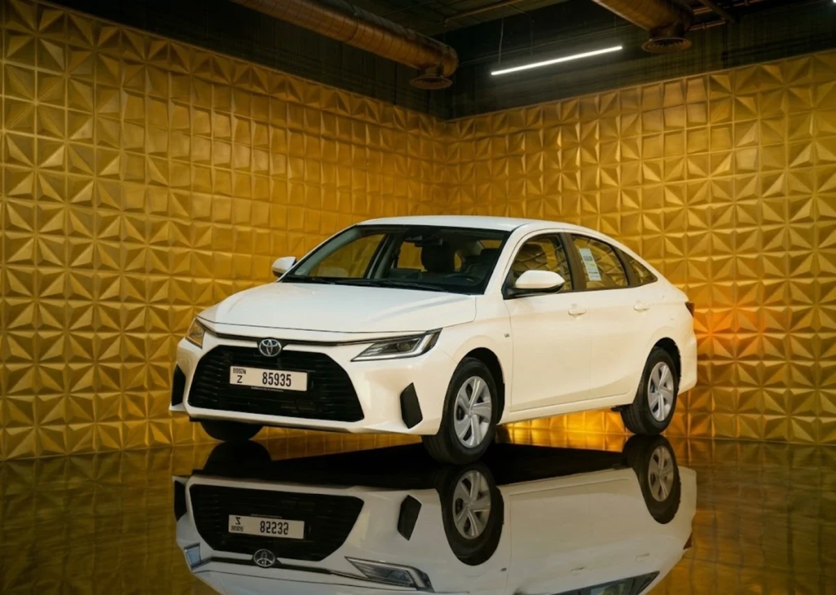 Toyota Yaris 2023 or similar for rent in Dubai