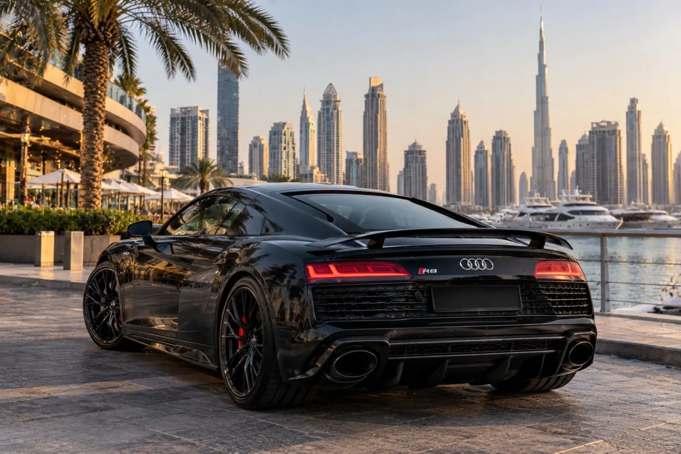 Audi R8 Car Rental in Dubai